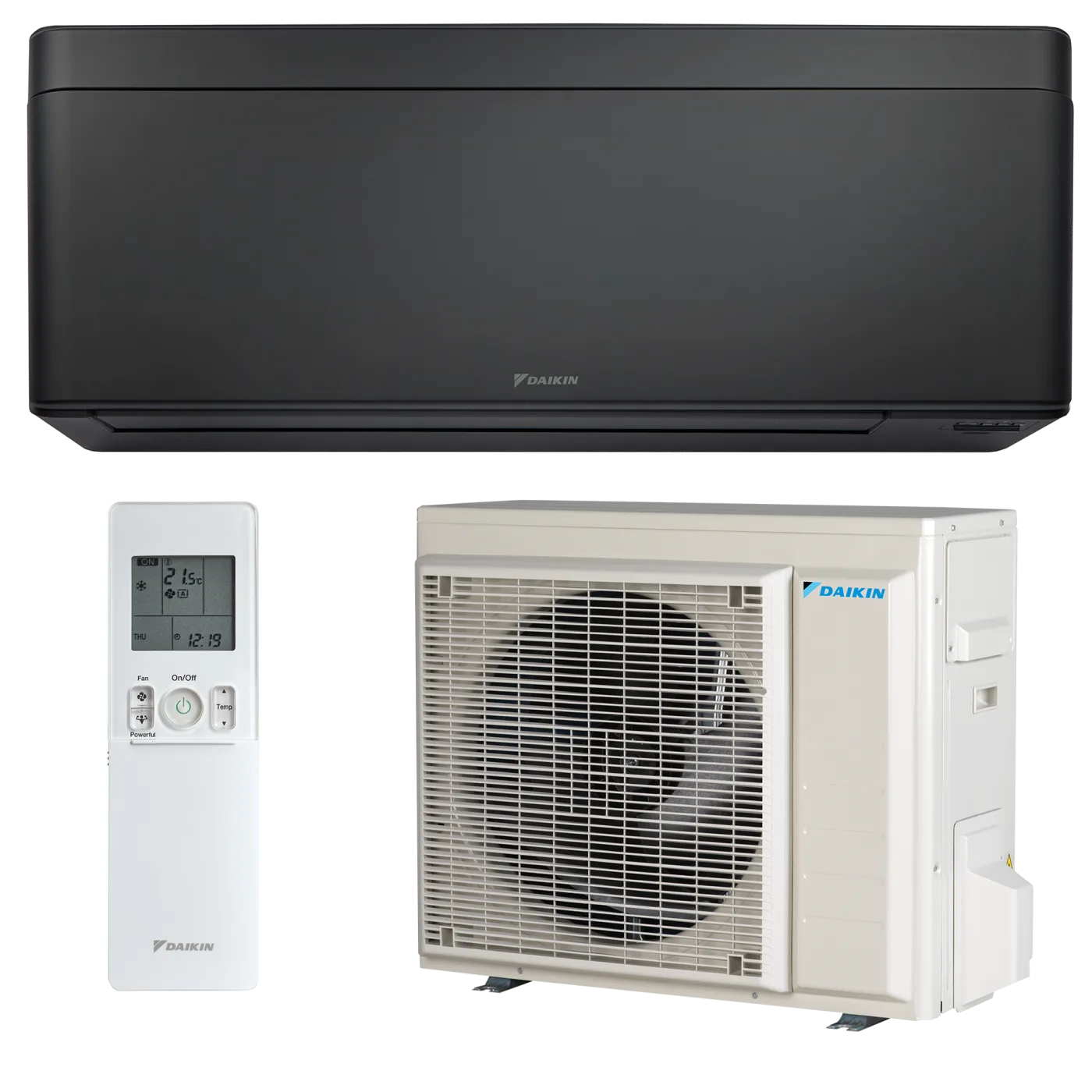 Aparat De Aer Condiționat Daikin Stylish Bluevolution FTXA35CB+RXA35A Inverter 12000 BTU Black