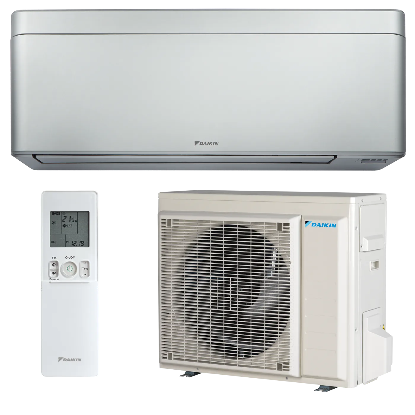 Aparat De Aer Condiționat Daikin Stylish Bluevolution FTXA25CS+RXA25A Inverter 9000 BTU Silver