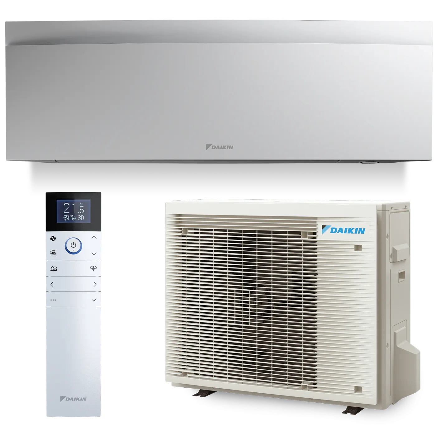 Aparat De Aer Condiționat Daikin Emura 3 Bluevolution FTXJ25AW+RXJ25A Inverter 9000 BTU White