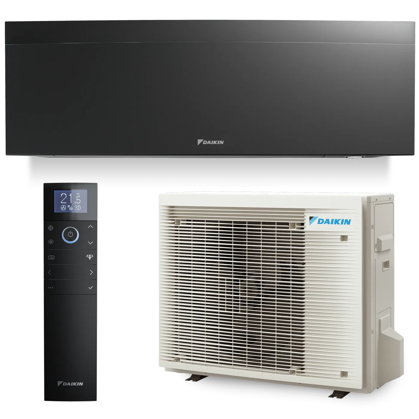 Aparat De Aer Condiționat Daikin Emura 3 Bluevolution FTXJ35AB+RXJ35A Inverter 12000 BTU BLACK
