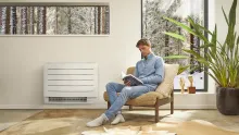 Aparat de aer conditionat tip consola de pardoseala optimizat pentru incalzire Daikin Perfera Nepura FVXTM30B+RXTM30A Inverter 9000 BTU