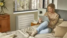 Aparat de aer conditionat tip consola de pardoseala optimizat pentru incalzire Daikin Perfera Nepura FVXTM30B+RXTM30A Inverter 9000 BTU
